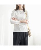 【イッカ/ikka】のコットンUSAロンT 人気、トレンドファッション・服の通販 founy(ファニー) ファッション Fashion レディースファッション Fashion for Women トップス・カットソー Cut & Sew Tops ロングTシャツ・Tシャツ Longline T-Shirts & Tees おすすめ Recommended / Our Picks カットソー Cut and Sewn Top キャップ Cap, Baseball Cap コンパクト Compact, Small Size シンプル Simple, Minimal スニーカー Sneakers, Trainers フェミニン Feminine, Girly フレア Flare, Flared ベーシック Basic, Essential ボーダー Border, Stripe リラックス Relax, Relaxed Fit エレガント 上品 Elegant 無地 Plain, Solid Color 長袖 Long Sleeve, Full Sleeve thumbnail オフホワイト|ID: prp329100004792392 ipo3291000000035141235