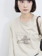 【サマンサモスモス/Samansa Mos2】のアソートプリントロンT ベージュ|ID: prp329100004792423 ipo3291000000034772723