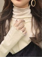 【ドゥーベル/Doux Belle】の【Doux Belle】冬新作 シースルートップス ベージュ|ID: prp329100004792429 ipo3291000000034950993