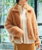 【トゥモローランド/TOMORROWLAND】のフェザーヤーン ステンカラーカーディガン 43 ベージュ|ID: prp329100004792430 ipo3291000000034772784