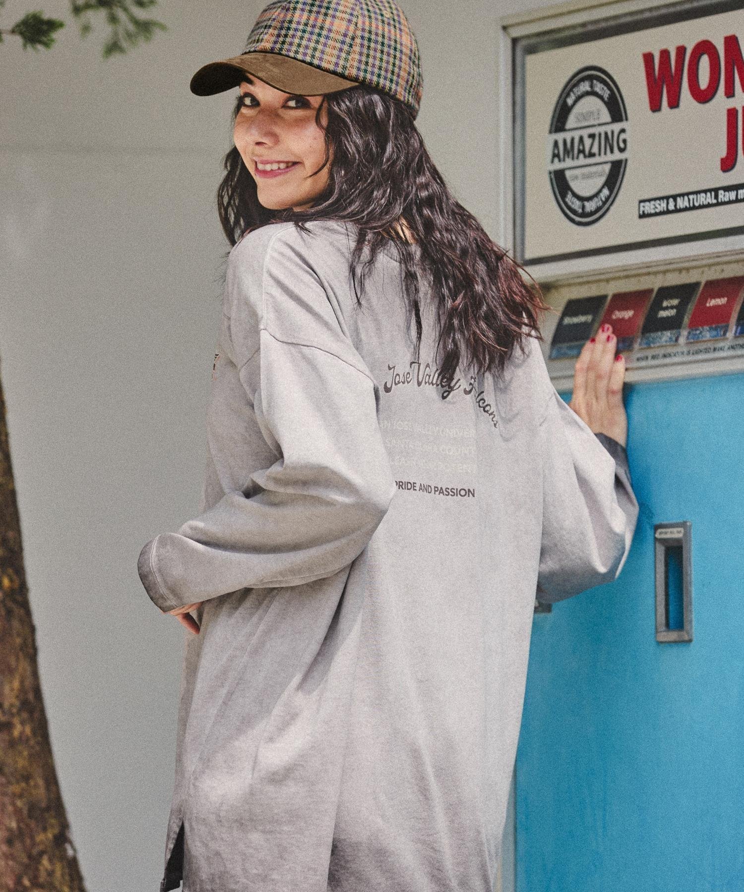 【ニコアンド/niko and】のフットボールフェードチュニックTシャツ 人気、トレンドファッション・服の通販 founy(ファニー) ファッション Fashion レディースファッション Fashion for Women トップス・カットソー Cut & Sew Tops シャツ・ブラウス・オフィスカジュアル Elegant Blouses & Button-Ups ロングTシャツ・Tシャツ Longline T-Shirts & Tees おすすめ Recommended / Our Picks スニーカー Sneakers, Trainers チュニック Tunic, Long Top デニム Denim, Jeans Material ハーフ Half, Half-Length プリント Print, Printed Pattern リラックス Relax, Relaxed Fit 吸水 Absorbent, Quick-Dry 長袖 Long Sleeve, Full Sleeve other-1|ID: prp329100004792436 ipo3291000000034772821