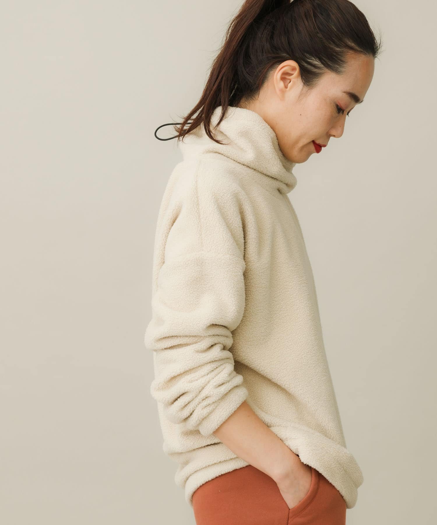 【サニーレーベル/Sonny Label / URBAN RESEARCH】のSLAB Fleece Turtleneck Pullover 人気、トレンドファッション・服の通販 founy(ファニー) ファッション Fashion レディースファッション Fashion for Women トップス・カットソー Cut & Sew Tops カジュアルプルオーバー・ニットトップス Pullovers & Knit Tops / Casual Pullovers タートルネック・ハイネックトップス Turtlenecks & High-Neck Tops 2022年 2022 2022-2023秋冬・A/W Autumn/Winter 2022–23 AW22–23 冬 Winter / This Winter スポーツ Sports, Activewear タートルネック Turtleneck, High Neck ヨガ Yoga, Yoga Wear ランニング Running, Running Wear, Activewear, Jogging other-1|ID: prp329100004792447 ipo3291000000034772906