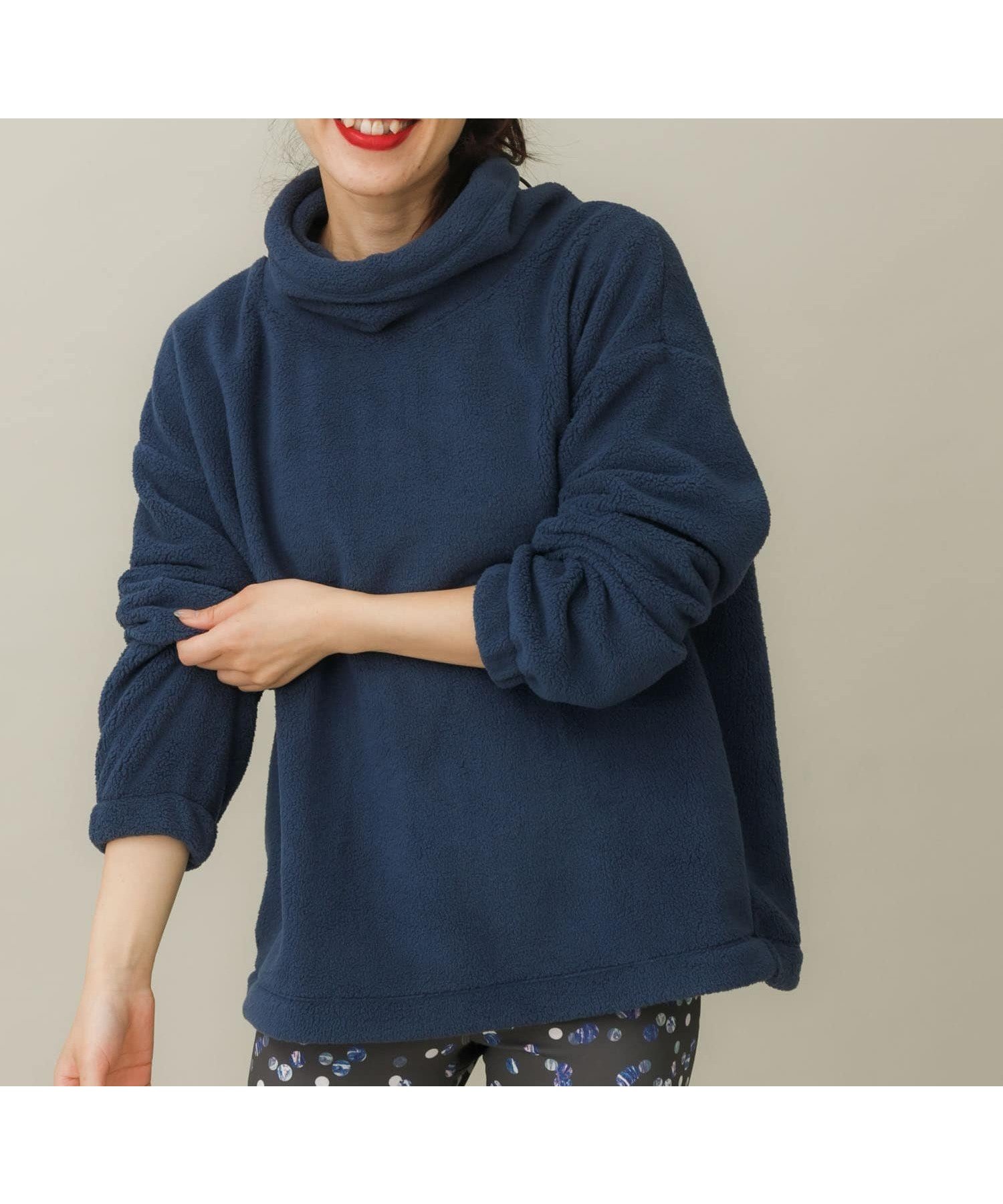 【サニーレーベル/Sonny Label / URBAN RESEARCH】のSLAB Fleece Turtleneck Pullover インテリア・キッズ・メンズ・レディースファッション・服の通販 founy(ファニー) ファッション Fashion レディースファッション Fashion for Women トップス・カットソー Cut & Sew Tops カジュアルプルオーバー・ニットトップス Pullovers & Knit Tops / Casual Pullovers タートルネック・ハイネックトップス Turtlenecks & High-Neck Tops 2022年 2022 2022-2023秋冬・A/W Autumn/Winter 2022–23 AW22–23 冬 Winter / This Winter スポーツ Sports, Activewear タートルネック Turtleneck, High Neck ヨガ Yoga, Yoga Wear ランニング Running, Running Wear, Activewear, Jogging ネイビー|ID: prp329100004792447 ipo3291000000034772912