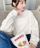 【モーメントプラス/moment+ / MEN】の綿100%無地 ボーダー.オーバーサイズロングスリーブTシャツ オフホワイト|ID: prp329100004792469 ipo3291000000034773079