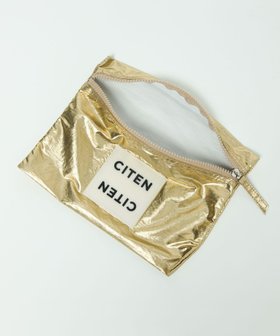 【シテン/CITEN】のCITEN CITENフフラットポーチメタリック 人気、トレンドファッション・服の通販 founy(ファニー) ファッション Fashion レディースファッション Fashion for Women ポーチ&ミニバッグ Pouches & Mini Bags フィット Fit, Slim Fit フラット Flat, Flat Shoes ブロック Block, Solid Block Pattern ポーチ Pouch, Small Case おすすめ Recommended / Our Picks |ID:prp329100004792472