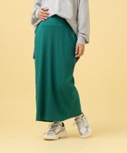 【レプシィム ローリーズファーム/LEPSIM LOWRYS FARM】の【産前・産後対応】マタニティ/リブナロースカート 人気、トレンドファッション・服の通販 founy(ファニー) ファッション Fashion キッズファッション Fashion for Kids スウェット / スエット Sweatshirt, Sweatwear thumbnail グリーン75|ID: prp329100004792483 ipo3291000000035032256