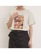 【サマンサモスモス/Samansa Mos2】のリサイクルコットン 柄アソートTシャツ ミント|ID: prp329100004792489 ipo3291000000034773269