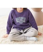 【デビロック/devirock / KIDS】のボーイズ やわらかキルト パジャマ パジャマ 長袖パジャマ ルームウェア 長袖 25AW 001-ロゴ-杢グレー|ID: prp329100004792492 ipo3291000000034773276