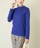 【アー ヴェー ヴェー/a.v.v】のプチハイネックリブトップス ブルー|ID: prp329100004792504 ipo3291000000034773373