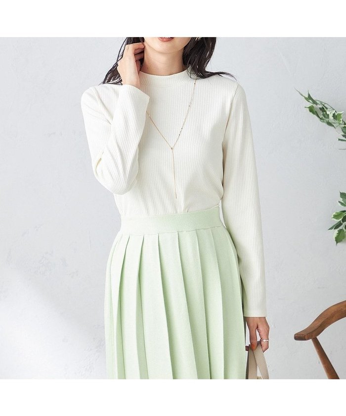 【アー ヴェー ヴェー/a.v.v】のプチハイネックリブトップス インテリア・キッズ・メンズ・レディースファッション・服の通販 founy(ファニー) https://founy.com/ ファッション Fashion レディースファッション Fashion for Women トップス・カットソー Cut & Sew Tops インナー Innerwear コンパクト Compact, Small Size シンプル Simple, Minimal フレア Flare, Flared ワイド Wide, Wide Fit A/W・秋冬 Autumn/Winter 再入荷 Restock / Back in Stock エレガント 上品 Elegant |ID: prp329100004792504 ipo3291000000034891466