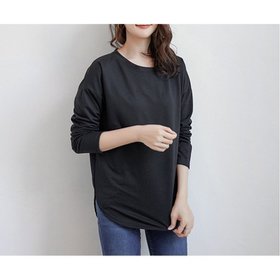 【ミニミニストア/miniministore】のtシャツ スリット カットソー 人気、トレンドファッション・服の通販 founy(ファニー) ファッション Fashion レディースファッション Fashion for Women トップス・カットソー Cut & Sew Tops シャツ・ブラウス・オフィスカジュアル Elegant Blouses & Button-Ups ロングTシャツ・Tシャツ Longline T-Shirts & Tees カットソー・ベーシックTシャツ Cut-and-Sewn Tops / Stretch Tees & Basics お家時間・ステイホーム Stay Home / At Home カットソー Cut and Sewn Top シンプル Simple, Minimal スリット Slit, Slit Detail ビスチェ Bustier, Corset Top ベスト Vest, Waistcoat ラウンド Round, Round Neck ラベンダー Lavender ロング Long, Long-Length 長袖 Long Sleeve, Full Sleeve |ID:prp329100004792508