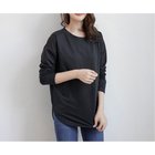 【ミニミニストア/miniministore】のtシャツ スリット カットソー 人気、トレンドファッション・服の通販 founy(ファニー) ファッション Fashion レディースファッション Fashion for Women トップス・カットソー Cut & Sew Tops シャツ・ブラウス・オフィスカジュアル Elegant Blouses & Button-Ups ロングTシャツ・Tシャツ Longline T-Shirts & Tees カットソー・ベーシックTシャツ Cut-and-Sewn Tops / Stretch Tees & Basics お家時間・ステイホーム Stay Home / At Home カットソー Cut and Sewn Top シンプル Simple, Minimal スリット Slit, Slit Detail ビスチェ Bustier, Corset Top ベスト Vest, Waistcoat ラウンド Round, Round Neck ラベンダー Lavender ロング Long, Long-Length 長袖 Long Sleeve, Full Sleeve thumbnail ブラック|ID: prp329100004792508 ipo3291000000034798216