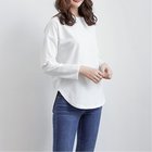【ミニミニストア/miniministore】のtシャツ スリット カットソー 人気、トレンドファッション・服の通販 founy(ファニー) ファッション Fashion レディースファッション Fashion for Women トップス・カットソー Cut & Sew Tops シャツ・ブラウス・オフィスカジュアル Elegant Blouses & Button-Ups ロングTシャツ・Tシャツ Longline T-Shirts & Tees カットソー・ベーシックTシャツ Cut-and-Sewn Tops / Stretch Tees & Basics お家時間・ステイホーム Stay Home / At Home カットソー Cut and Sewn Top シンプル Simple, Minimal スリット Slit, Slit Detail ビスチェ Bustier, Corset Top ベスト Vest, Waistcoat ラウンド Round, Round Neck ラベンダー Lavender ロング Long, Long-Length 長袖 Long Sleeve, Full Sleeve thumbnail ホワイト|ID: prp329100004792508 ipo3291000000034798218