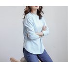 【ミニミニストア/miniministore】のtシャツ スリット カットソー 人気、トレンドファッション・服の通販 founy(ファニー) ファッション Fashion レディースファッション Fashion for Women トップス・カットソー Cut & Sew Tops シャツ・ブラウス・オフィスカジュアル Elegant Blouses & Button-Ups ロングTシャツ・Tシャツ Longline T-Shirts & Tees カットソー・ベーシックTシャツ Cut-and-Sewn Tops / Stretch Tees & Basics お家時間・ステイホーム Stay Home / At Home カットソー Cut and Sewn Top シンプル Simple, Minimal スリット Slit, Slit Detail ビスチェ Bustier, Corset Top ベスト Vest, Waistcoat ラウンド Round, Round Neck ラベンダー Lavender ロング Long, Long-Length 長袖 Long Sleeve, Full Sleeve thumbnail 薄ブルー|ID: prp329100004792508 ipo3291000000034798220