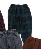 【エフオー オンラインストア/F.O.Online Store / KIDS】のあったか裏起毛ワイドタックパンツ 10分丈 グリーン|ID: prp329100004792514 ipo3291000000034773468