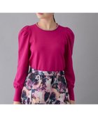 【アナイ/ANAYI】のビジューネックボリュームスリーブ プルオーバー pink|ID: prp329100004792522 ipo3291000000034773586