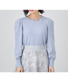 【アナイ/ANAYI】のビジューネックボリュームスリーブ プルオーバー lavender|ID: prp329100004792522 ipo3291000000034773587