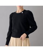 【アナイ/ANAYI】のビジューネックボリュームスリーブ プルオーバー black|ID: prp329100004792522 ipo3291000000034773589