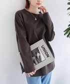 【アンドミー/andme】の汗染み防止加工 USAコットン 長袖 Tシャツ チャコールグレー|ID: prp329100004792524 ipo3291000000034773610