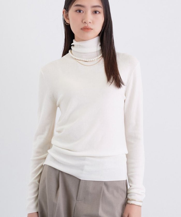 【インディヴィ/INDIVI】の【洗える/薄手/ラメ】シアーラメニット インテリア・キッズ・メンズ・レディースファッション・服の通販 founy(ファニー) https://founy.com/ ファッション Fashion レディースファッション Fashion for Women トップス・カットソー Cut & Sew Tops ニット Knit Tops & Sweaters 洗える Machine Washable カーディガン Cardigan, Knitwear 10月号 October Issue ジャケット Jacket, Outerwear スウェット / スエット Sweatshirt, Sweatwear スマート Smart, Elegant タートルネック Turtleneck, High Neck トレンド Trend, Trending Now なめらか Smooth, Silky Texture ベスト Vest, Waistcoat エレガント 上品 Elegant |ID: prp329100004792525 ipo3291000000034773601