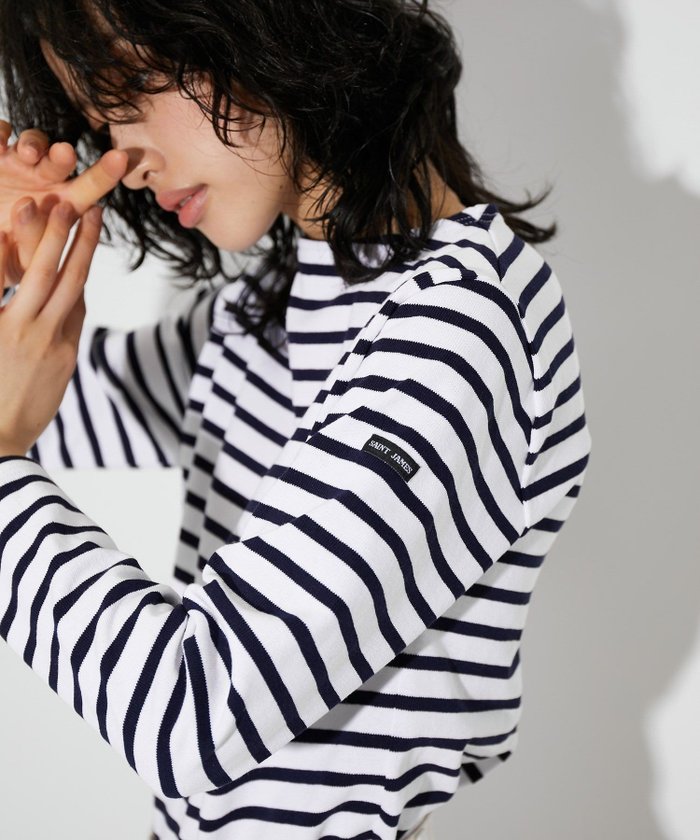 【アダム エ ロペ/ADAM ET ROPE'】の【SAINT JAMES for ADAM ET ROPE 】セントジェームス別注OUESSANT インテリア・キッズ・メンズ・レディースファッション・服の通販 founy(ファニー) https://founy.com/ ファッション Fashion レディースファッション Fashion for Women イエロー Yellow 春 Spring コレクション Collection, Seasonal Line コンパクト Compact, Small Size スペシャル Special, Limited Edition スラックス Slacks, Dress Pants セーター Sweater, Knitwear 定番 Standard, Basic Item 人気 Popular, Best Seller フランス France, French フレンチ French, French Style 別注 Limited Edition, Custom Order S/S・春夏 SS, Spring/Summer, Warm Season 夏 Summer 2024年 2024 2024春夏・S/S Spring/Summer 2024 SS24 ビジネス 仕事 通勤 Business / Work / Commuting |ID: prp329100004792526 ipo3291000000034773615