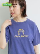 【サマンサモスモス/Samansa Mos2】の【SESAME STREET meets SM2】刺繍Tシャツ ブルー|ID: prp329100004792531 ipo3291000000034773698