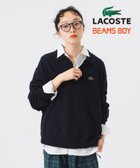 【ビームス ウイメン/BEAMS】の【ビームスの百名品】【モトーラ世理奈さん着用】【別注】LACOSTE / ニット ポロシャツ 25AW ラコステ 大人カジュアル オーバーサイズ NAVY|ID: prp329100004792546 ipo3291000000034773803