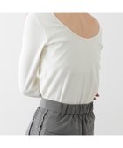 【センスオブプレイス/SENSE OF PLACE by URBAN RESEARCH】のカップツキバックオープンリブトップ 人気、トレンドファッション・服の通販 founy(ファニー) ファッション Fashion レディースファッション Fashion for Women バッグ Bags 2025年 2025 2025春夏・S/S Spring/Summer 2025 SS25 インナー Innerwear 夏 Summer S/S・春夏 SS, Spring/Summer, Warm Season 羽織 Haori, Light Jacket thumbnail WHITE|ID: prp329100004792570 ipo3291000000035005991