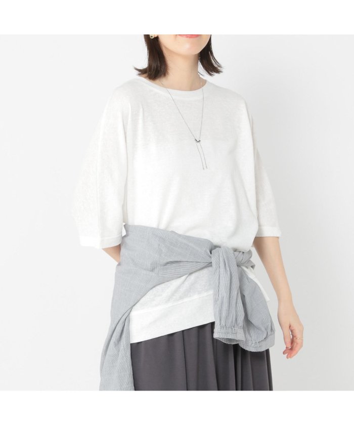 【スタディオ クリップ/studio CLIP】のシアースラブドルマンプルオーバー インテリア・キッズ・メンズ・レディースファッション・服の通販 founy(ファニー) https://founy.com/ ファッション Fashion レディースファッション Fashion for Women トップス・カットソー Cut & Sew Tops カジュアルプルオーバー・ニットトップス Pullovers & Knit Tops / Casual Pullovers おすすめ Recommended / Our Picks インナー Innerwear カットソー Cut and Sewn Top シアー Sheer, See-Through シンプル Simple, Minimal タンク Tank Top, Sleeveless Top ボトム Bottoms, Lower Wear レース Lace, Lace Fabric 春 Spring |ID: prp329100004792572 ipo3291000000034774002