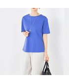 【アー ヴェー ヴェー/a.v.v】の【接触冷感/UVカット】大人のリッチTシャツ ブルー|ID: prp329100004792590 ipo3291000000034774099