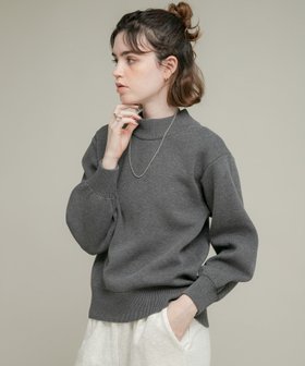 【サニーレーベル/Sonny Label / URBAN RESEARCH】のモックネックスウェットライクニットプルオーバー 人気、トレンドファッション・服の通販 founy(ファニー) ファッション Fashion レディースファッション Fashion for Women トップス・カットソー Cut & Sew Tops ニット Knit Tops & Sweaters レディースパーカー・カジュアルフーディー Casual Hoodies & Sweatshirts カジュアルプルオーバー・ニットトップス Pullovers & Knit Tops / Casual Pullovers スウェット・クルーネックトップス Sweatshirts & Crewnecks / Relaxed Fit Sweat Tops 2025年 2025 2025-2026秋冬・A/W Autumn/Winter 2025–26 AW25–26 冬 Winter / This Winter おすすめ Recommended / Our Picks インナー Innerwear ストレッチ Stretch, Stretchy Fabric タートル Turtleneck, Turtle Collar フリル Frill, Ruffle ベーシック Basic, Essential ボトム Bottoms, Lower Wear ルーズ Loose, Oversized A/W・秋冬 Autumn/Winter |ID:prp329100004792601