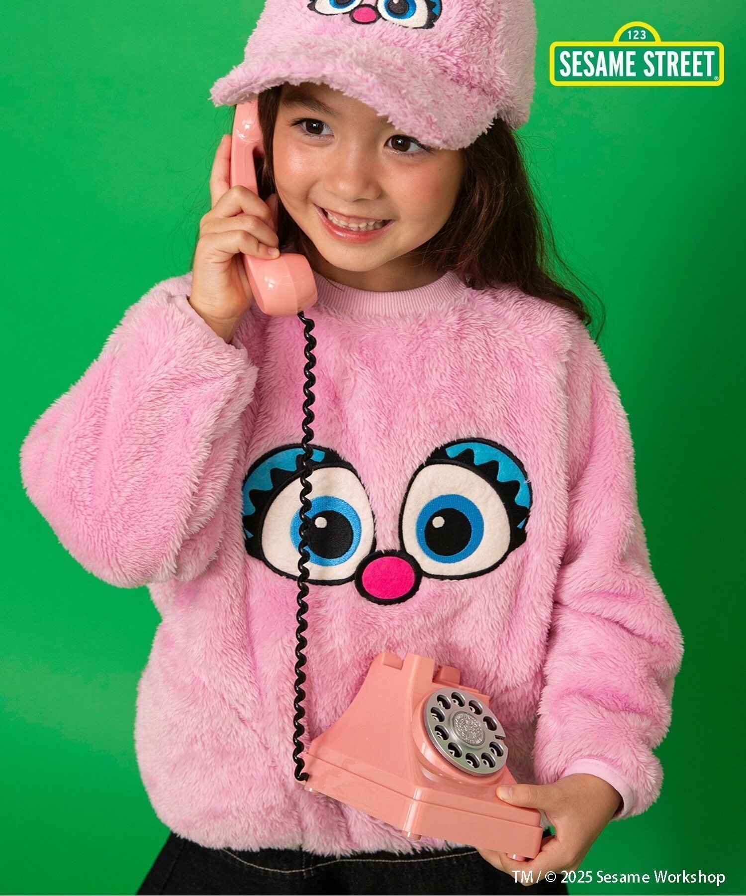 【エフオー オンラインストア/F.O.Online Store / KIDS】のWEB限定 セサミストリート ファーフリーストレーナー インテリア・キッズ・メンズ・レディースファッション・服の通販 founy(ファニー) ファッション Fashion キッズファッション Fashion for Kids キャップ Cap, Baseball Cap ソックス Socks, Hosiery ピンク|ID: prp329100004792602 ipo3291000000034774255
