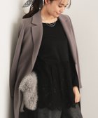 【インディヴィ/INDIVI】の【レイヤードにおすすめ】レース切り替えカットソー ブラック|ID: prp329100004792606 ipo3291000000034774323