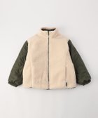 【コムサイズム/COMME CA ISM / KIDS】の【オンライン限定カラー ブラック】リバーシブル キルト*ボア ブルゾン カーキ|ID: prp329100004792616 ipo3291000000035158364