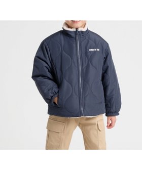 【コムサイズム/COMME CA ISM / KIDS】の【オンライン限定カラー ブラック】リバーシブル キルト*ボア ブルゾン 人気、トレンドファッション・服の通販 founy(ファニー) ファッション Fashion キッズファッション Fashion for Kids インナー Innerwear 春 Spring 秋 Autumn キルティング Quilted, Quilting キルト Quilt, Quilted Fabric 軽量 Lightweight, Ultra Light シンプル Simple, Minimal スタンド Stand Collar, Upright Stand タフタ Taffeta, Structured Fabric 人気 Popular, Best Seller ブルゾン Blouson, Bomber Jacket ベビー Baby, Babywear ベーシック Basic, Essential ボトム Bottoms, Lower Wear ポケット Pocket, Pocket Detail 防寒 Cold Protection, Winter-Ready リバーシブル Reversible, Two-Sided ロング Long, Long-Length |ID:prp329100004792616