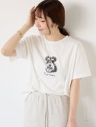 【テチチ/Te chichi】の【接触冷感】犬モチーフプリントTシャツ オフホワイト|ID: prp329100004792627 ipo3291000000034774514