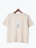 【テチチ/Te chichi】の【接触冷感】犬モチーフプリントTシャツ ベージュ|ID: prp329100004792627 ipo3291000000034774517