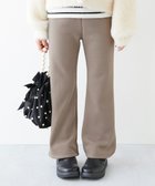 【デビロック/devirock / KIDS】のRICH WARM 裏シャギー えらべる無地 花柄 セミフレアパンツ スウェットパンツ 25AW 003-Dグレージュ|ID: prp329100004792629 ipo3291000000034774533