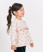 【エフオー オンラインストア/F.O.Online Store / KIDS】のWEB限定 フレアフリルトレーナー アイボリー|ID: prp329100004792636 ipo3291000000034774554