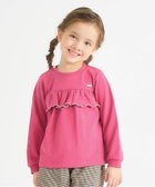【エフオー オンラインストア/F.O.Online Store / KIDS】のWEB限定 フレアフリルトレーナー ローズピンク|ID: prp329100004792636 ipo3291000000034774561