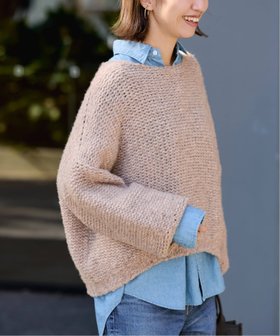 【フレームワーク/FRAMeWORK】のイタリアヤーン furry ニット 人気、トレンドファッション・服の通販 founy(ファニー) ファッション Fashion レディースファッション Fashion for Women トップス・カットソー Cut & Sew Tops ニット Knit Tops & Sweaters イタリア Italy ブランケット Blanket, Throw Blanket |ID:prp329100004792650