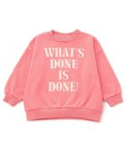 【エフオー オンラインストア/F.O.Online Store / KIDS】のWEB限定 あったか裏起毛ロゴトレーナー(セットアップ可) ピンク|ID: prp329100004792654 ipo3291000000034774744