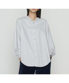 【コムサ/COMME CA】の+サイズ マイクロスパン フード付きブラウス 人気、トレンドファッション・服の通販 founy(ファニー) ファッション Fashion レディースファッション Fashion for Women トップス・カットソー Cut & Sew Tops シャツ・ブラウス・オフィスカジュアル Elegant Blouses & Button-Ups インナー Innerwear ドレープ Drape, Draping Fabric ブロード Broadcloth, Fine Cotton ベスト Vest, Waistcoat リラックス Relax, Relaxed Fit エレガント 上品 Elegant 定番 Standard, Basic Item thumbnail 03:ライトグレー|ID: prp329100004792661 ipo3291000000034774810