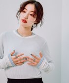 【レプシィム ローリーズファーム/LEPSIM LOWRYS FARM】のテンセル混長袖クルーロンT ホワイト06|ID: prp329100004792671 ipo3291000000034774877