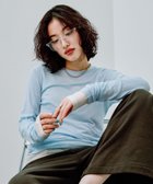 【レプシィム ローリーズファーム/LEPSIM LOWRYS FARM】のテンセル混長袖クルーロンT ライトブルー83|ID: prp329100004792671 ipo3291000000034774881