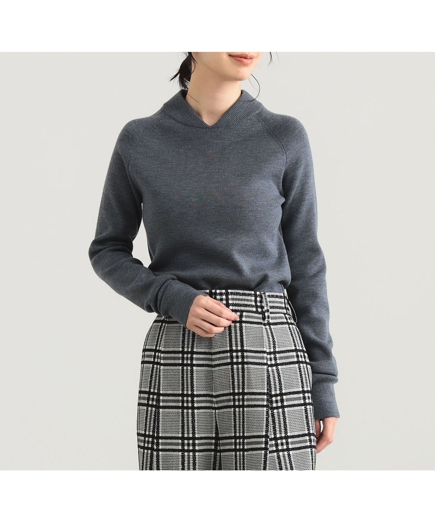 【デミルクス ビームス/Demi-Luxe BEAMS】のAK+1 / MA-1 リブカラー プルオーバー インテリア・キッズ・メンズ・レディースファッション・服の通販 founy(ファニー) ファッション Fashion レディースファッション Fashion for Women トップス・カットソー Cut & Sew Tops カジュアルプルオーバー・ニットトップス Pullovers & Knit Tops / Casual Pullovers シンプル Simple, Minimal ストレッチ Stretch, Stretchy Fabric スラックス Slacks, Dress Pants デニム Denim, Jeans Material フィット Fit, Slim Fit フォルム Silhouette, Form フレア Flare, Flared ベーシック Basic, Essential レギュラー Regular, Standard Fit おすすめ Recommended / Our Picks エレガント 上品 Elegant GREY|ID: prp329100004792687 ipo3291000000034774981