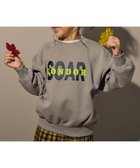 【デビロック/devirock / KIDS】のデビラボ プリント 裏起毛 BIGシルエットトレーナー トレーナー トップス 25AW 004-ロゴ-Dグレージュ|ID: prp329100004792700 ipo3291000000035148619