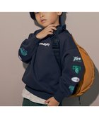 【デビロック/devirock / KIDS】のデビラボ プリント 裏起毛 BIGシルエットトレーナー トレーナー トップス 25AW 002-袖ロゴ-スミクロ|ID: prp329100004792700 ipo3291000000035204490