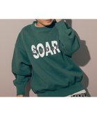 【デビロック/devirock / KIDS】のデビラボ プリント 裏起毛 BIGシルエットトレーナー トレーナー トップス 25AW 003-ロゴ-Dグリーン|ID: prp329100004792700 ipo3291000000035204491