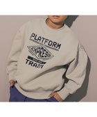 【デビロック/devirock / KIDS】のデビラボ プリント 裏起毛 BIGシルエットトレーナー トレーナー トップス 25AW 006-ロゴ2-Lグレー|ID: prp329100004792700 ipo3291000000035204497